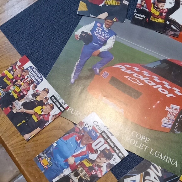 Nascar Collectible Racing Cards Set of 20 Early 90's Era Drivers - Picture 9 of 12